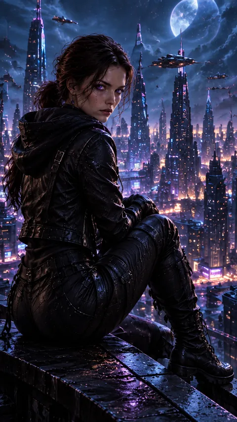 Above the Neon City · Phone
